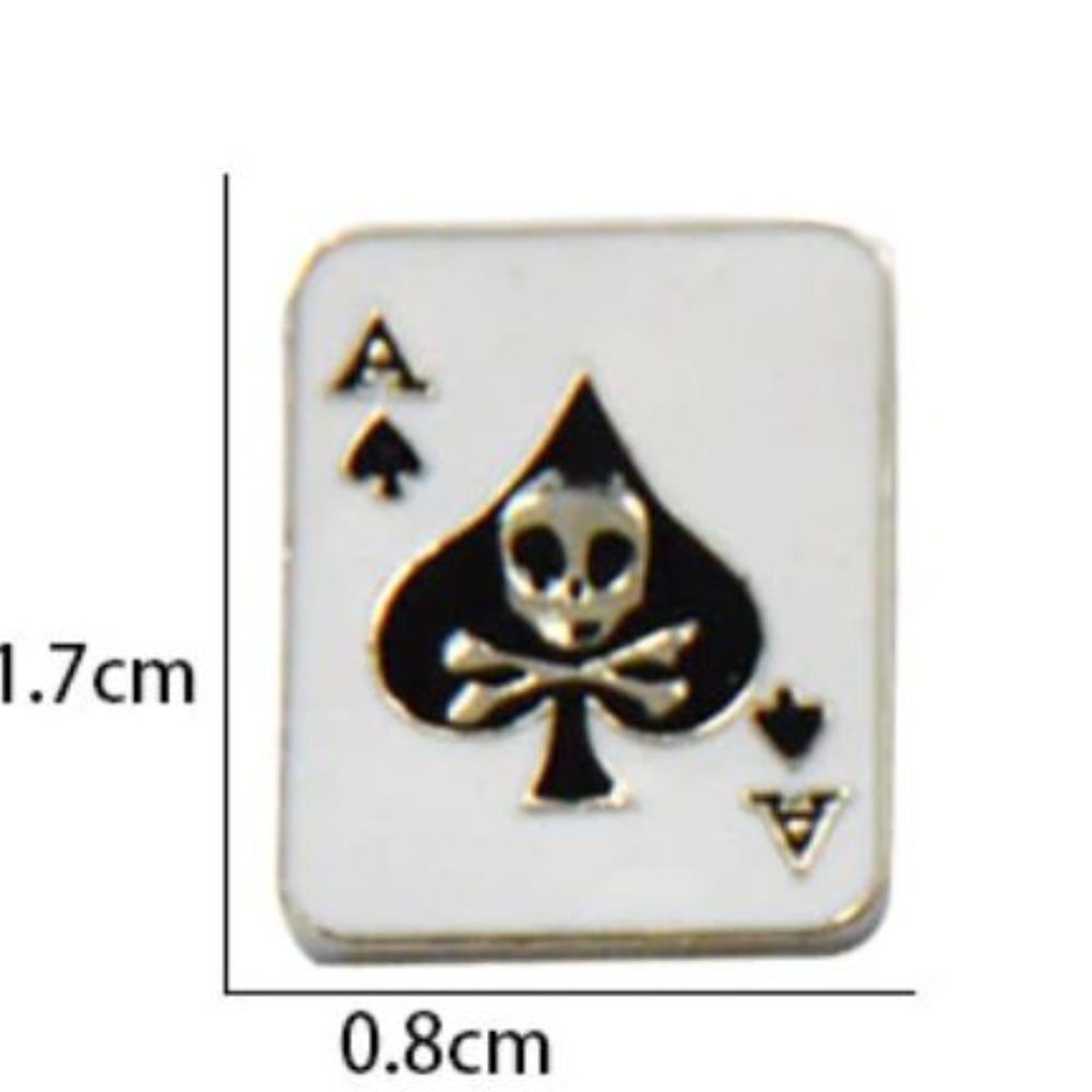 5/$24 Ace of Spades Pin Brroch - Picture 2 of 6